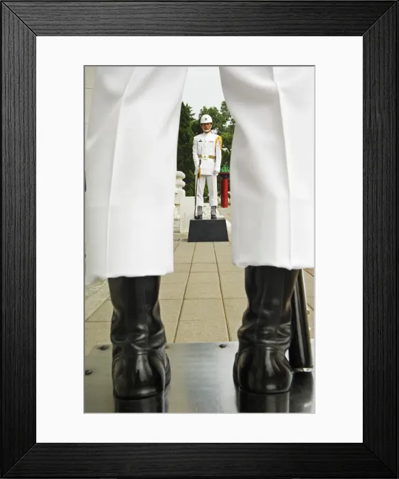 Framed Print : Changing of the guards ceremony Framed Print : Changing of the guards ceremony