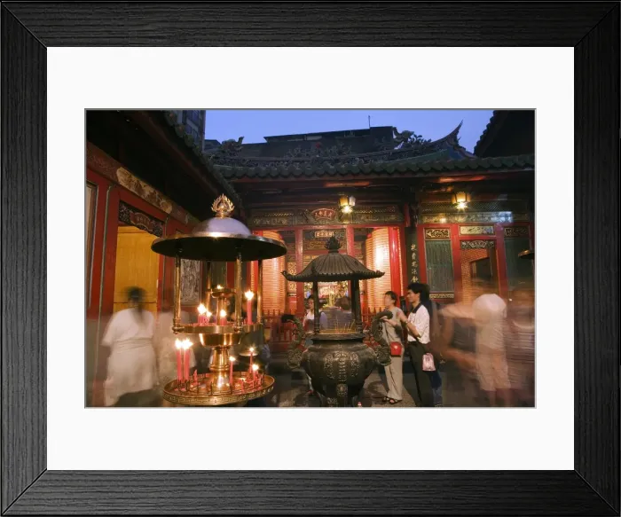 Framed Print : Longshan Temple Framed Print : Longshan Temple