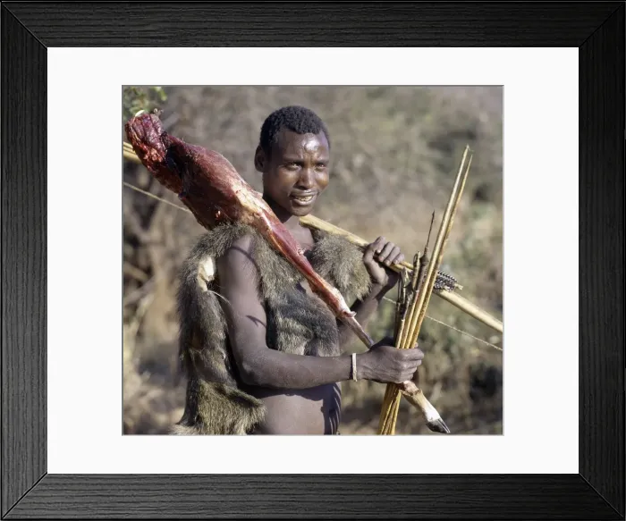 Framed Print : A Hadza hunter Framed Print : A Hadza hunter