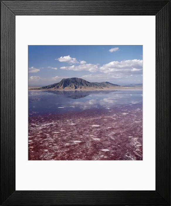 Framed Print : Lake Natron in northern Tanzania Framed Print : Lake Natron in northern Tanzania