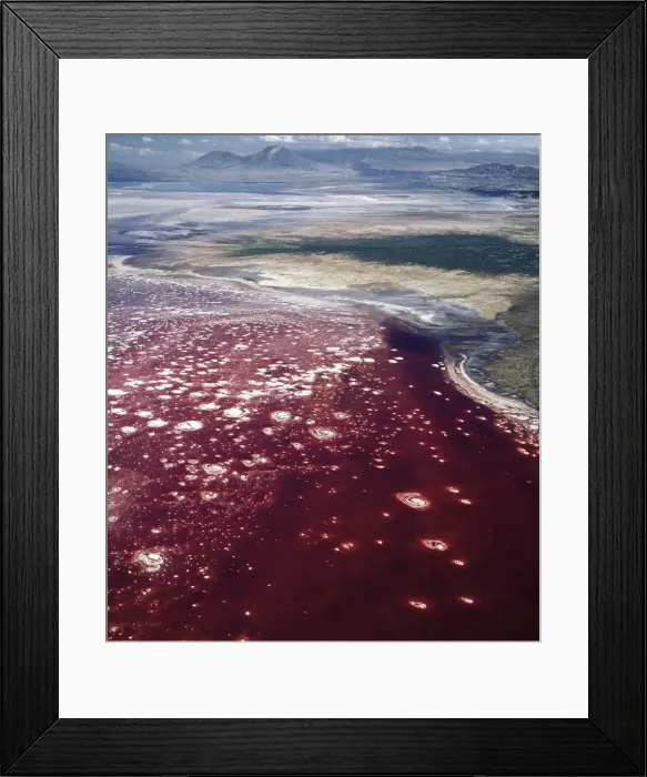 Framed Print : Lake Natron in the Rift Valley Framed Print : Lake Natron in the Rift Valley