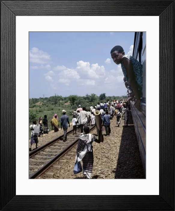 Framed Print : The TAZARA railway Framed Print : The TAZARA railway