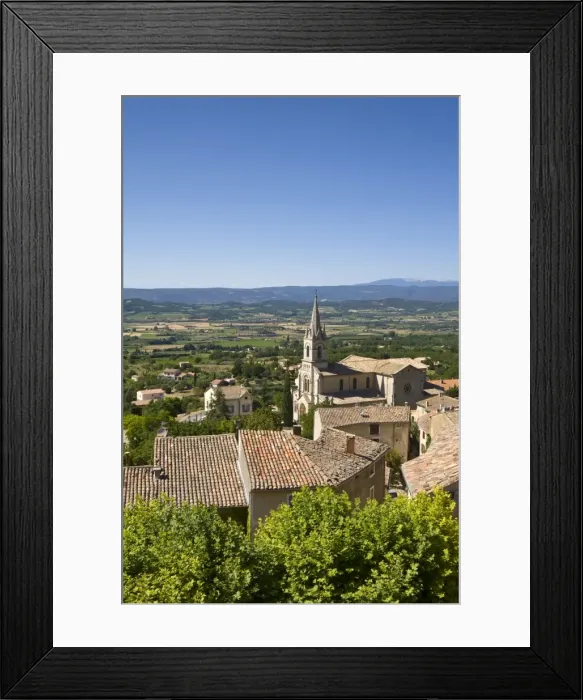 Framed Print : Bonnieux Vaucluse