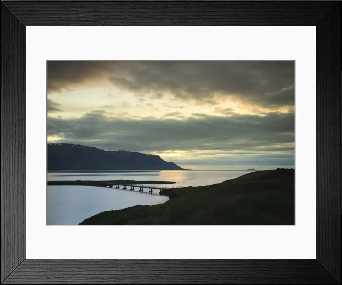 Framed Print : Skagafjordur Sound, North Coast, Iceland Framed Print : Skagafjordur Sound, North Coast, Iceland