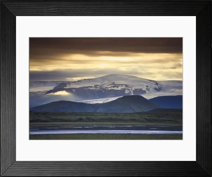 Framed Print : Vatnajokull Icecap Glacier (Wolrds third largest) Framed Print : Vatnajokull Icecap Glacier (Wolrds third largest)