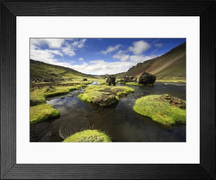 Framed Print : Eldgja, Iceland Framed Print : Eldgja, Iceland