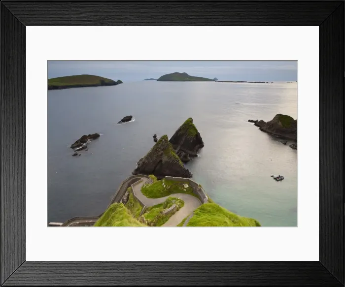 Framed Print : Dunquin harbour Framed Print : Dunquin harbour