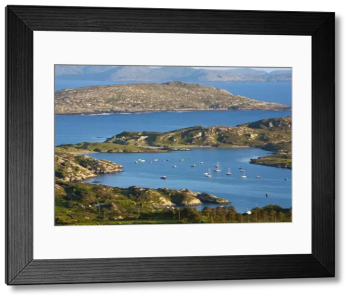 Framed Print : Derrynane Bay, Iveragh Peninsula, Ring of Kerry, Co Framed Print : Derrynane Bay, Iveragh Peninsula, Ring of Kerry, Co