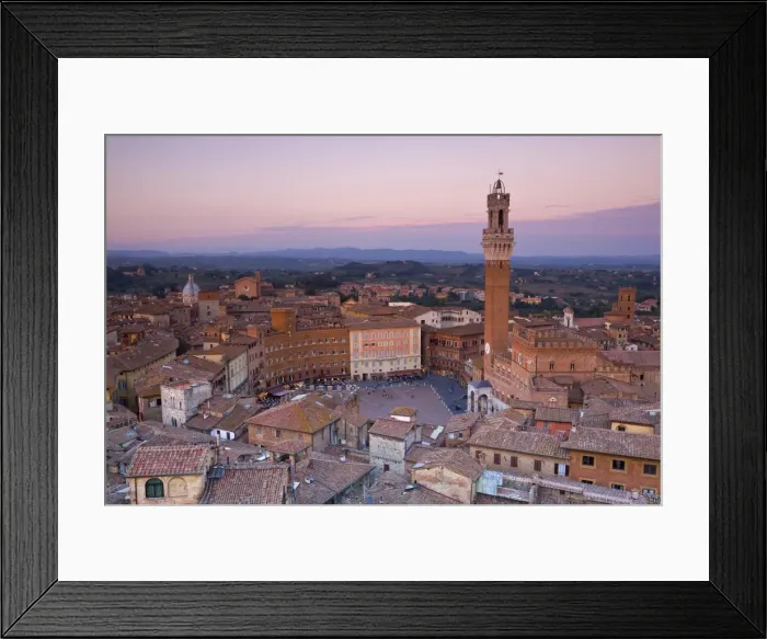 Framed Print : Palazzo Publico & Piazza del Campo, Siena, Tuscany, Italy Framed Print : Palazzo Publico & Piazza del Campo, Siena, Tuscany, Italy