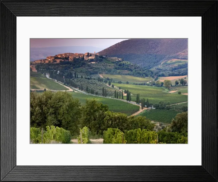 Framed Print : Castelnuovo del Abate Framed Print : Castelnuovo del Abate