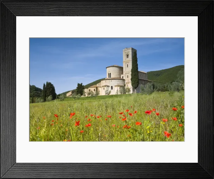 Framed Print : San Antimo Church Framed Print : San Antimo Church