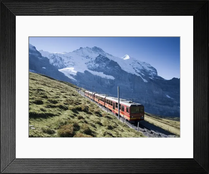 Framed Print : Kleine Scheidegg, Berner Oberland, Switzerland Framed Print : Kleine Scheidegg, Berner Oberland, Switzerland
