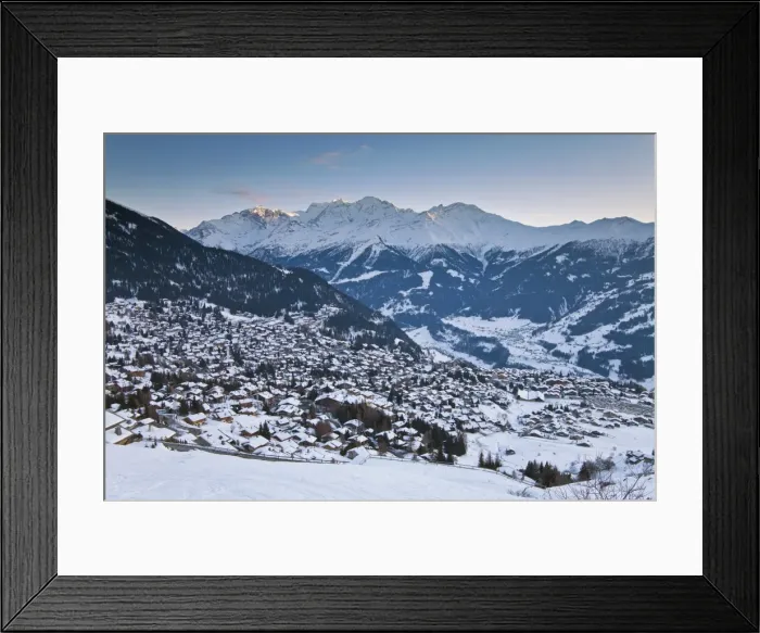 Framed Print : Verbier, Valais, Four Valleys region, Switzerland Framed Print : Verbier, Valais, Four Valleys region, Switzerland