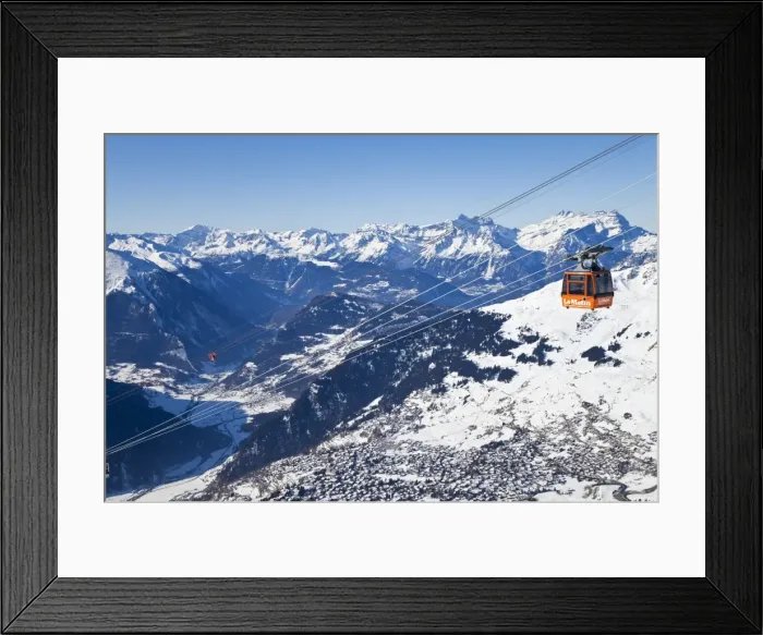 Framed Print : Verbier, Valais, Four Valleys region, Switzerland Framed Print : Verbier, Valais, Four Valleys region, Switzerland