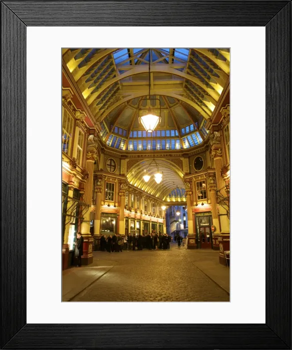 Framed Print : Leadenhall Market Framed Print : Leadenhall Market