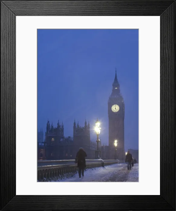 Framed Print : Big Ben, House of Parliament, London, England, UK