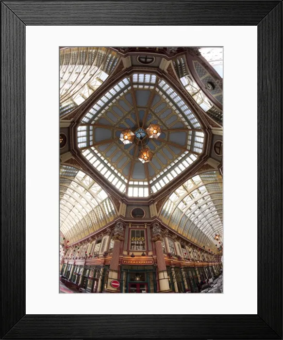 Framed Print : Leadenhall Market, City of London, London, England Framed Print : Leadenhall Market, City of London, London, England