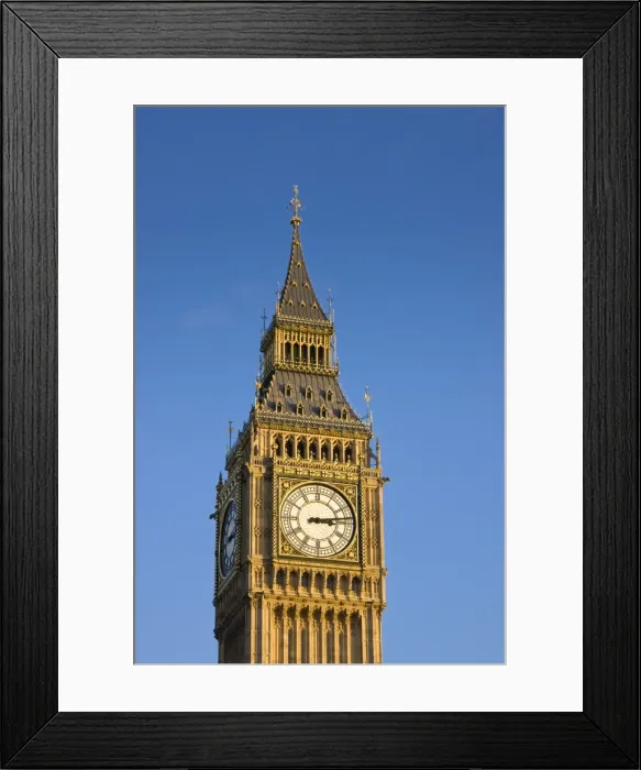 Framed Print : Big Ben, Houses of Parliamant, London, England Framed Print : Big Ben, Houses of Parliamant, London, England