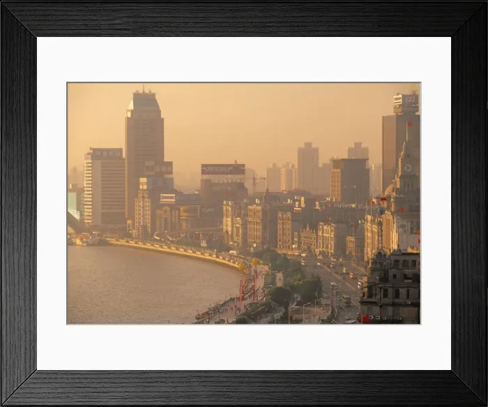 Framed Print : The Bund, Shanghai, China Framed Print : The Bund, Shanghai, China