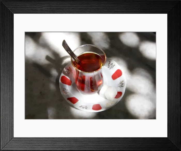 Framed Print : Turkish tea Framed Print : Turkish tea