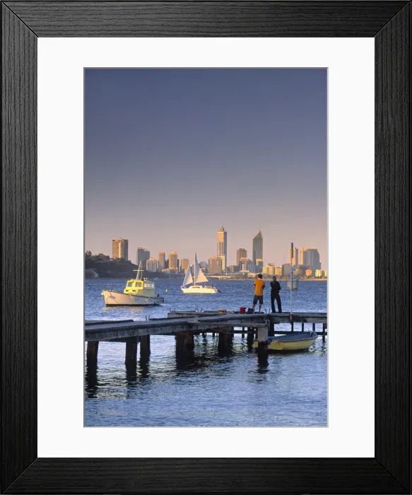 Framed Print : Skyline, Perth, Western Australia, Australia Framed Print : Skyline, Perth, Western Australia, Australia