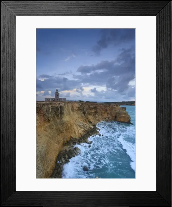 Framed Print : Puerto Rico, West Coast, Punta Jaguey, Faro de Cabo Rojo (Red Cape Lighthouse) Framed Print : Puerto Rico, West Coast, Punta Jaguey, Faro de Cabo Rojo (Red Cape Lighthouse)