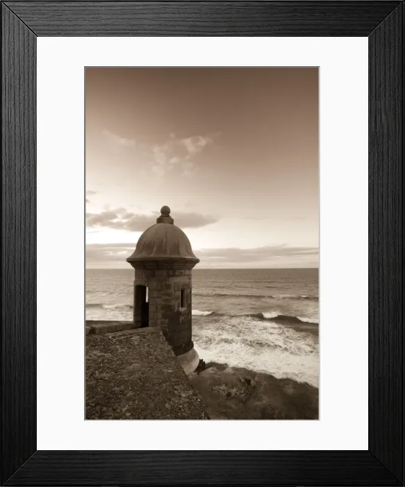Framed Print : Puerto Rico, San Juan, Old Town, Fuerte San Cristobal (Unesco Site)