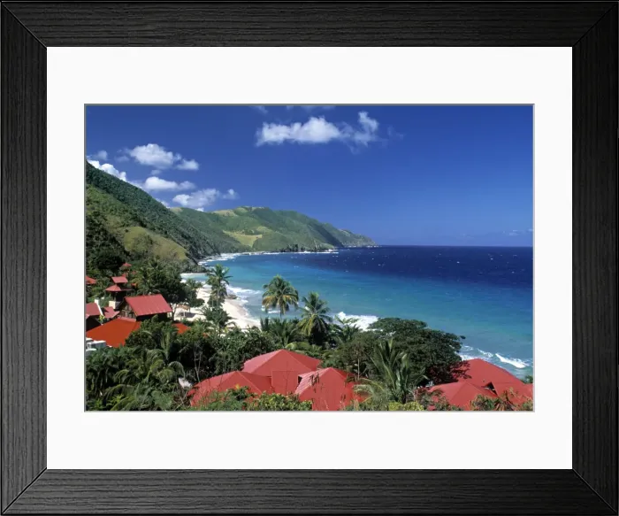 Framed Print : Cane Bay, St. Croix, US Virgin Islands, Caribbean Framed Print : Cane Bay, St. Croix, US Virgin Islands, Caribbean