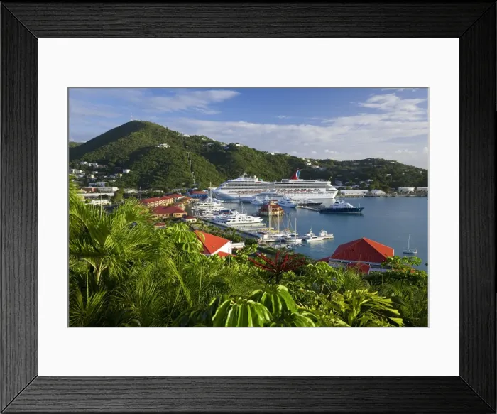 Framed Print : Caribbean, US Virgin Islands, St