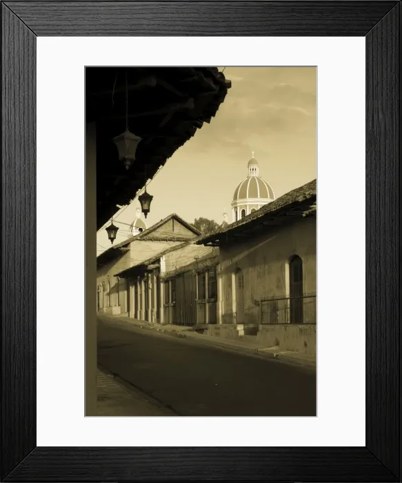 Framed Print : Nicaragua, Granada, Cathedral of Granada