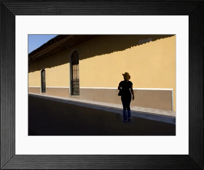 Framed Print : Nicaragua, Granada, Tourist
