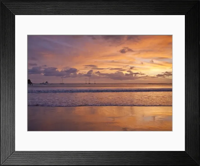 Framed Print : Nicaragua, San Juan Del Sur, Sunset Framed Print : Nicaragua, San Juan Del Sur, Sunset