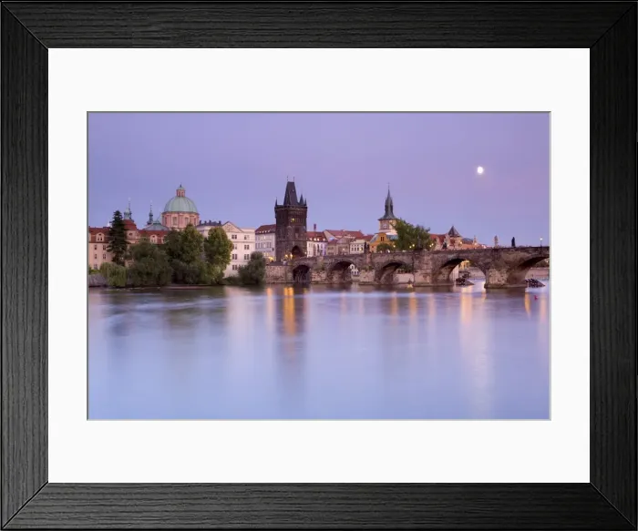 Framed Print : Old Town & Charles Bridge, Prague, Czech Republic Framed Print : Old Town & Charles Bridge, Prague, Czech Republic
