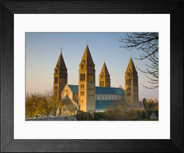 Framed Print : Pecs Cathedral, Pecs, Southern Transdanubia, Hungary Framed Print : Pecs Cathedral, Pecs, Southern Transdanubia, Hungary
