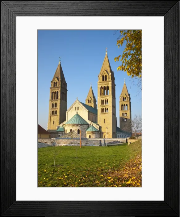 Framed Print : Pecs Cathedral, Pecs, Southern Transdanubia, Hungary Framed Print : Pecs Cathedral, Pecs, Southern Transdanubia, Hungary