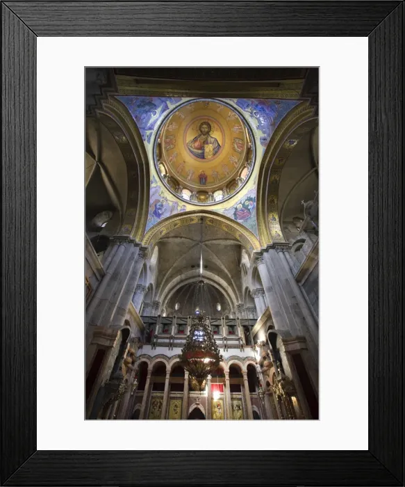 Framed Print : Church of the Holy Sepulchre, Jerusalem, Israel Framed Print : Church of the Holy Sepulchre, Jerusalem, Israel