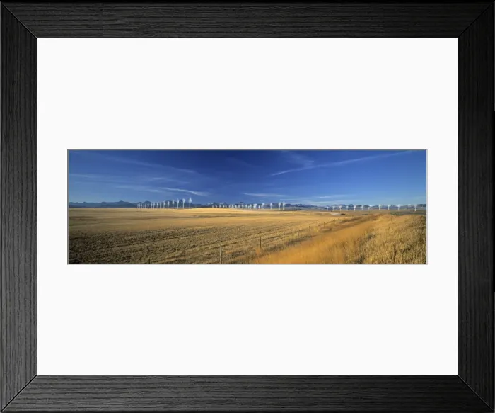 Framed Print : Wind farm, Crowsnest Pass, Cowley, Alberta, Canada Framed Print : Wind farm, Crowsnest Pass, Cowley, Alberta, Canada