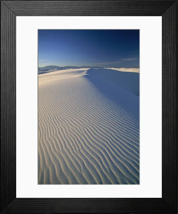 Framed Print : USA, New Mexico, White Sands National Park, Sand Dunes Framed Print : USA, New Mexico, White Sands National Park, Sand Dunes