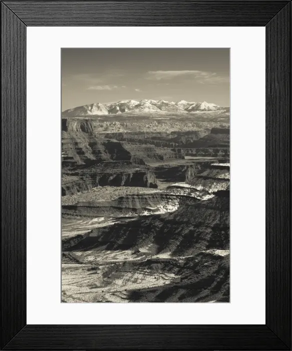 Framed Print : USA, Utah, Moab, Canyonlands National Park, Buck Canyon Overlook, winter Framed Print : USA, Utah, Moab, Canyonlands National Park, Buck Canyon Overlook, winter