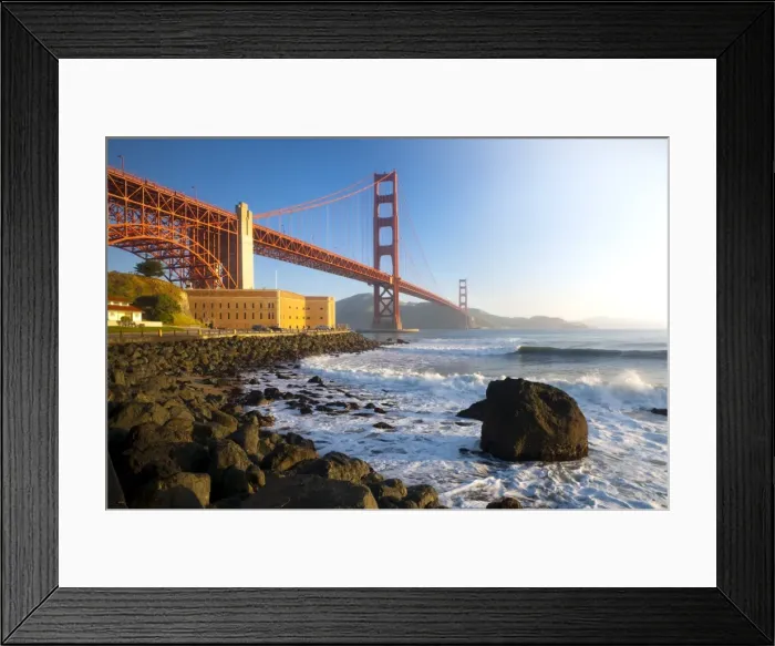 Framed Print : USA, California, San Francisco, Golden Gate Bridge Framed Print : USA, California, San Francisco, Golden Gate Bridge