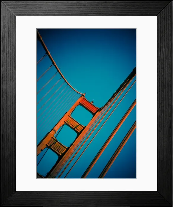 Framed Print : USA, California, San Francisco, Golden Gate Bridge