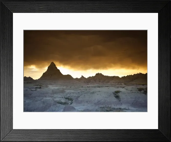 Framed Print : Badlands National Park, South Dakota, USA Framed Print : Badlands National Park, South Dakota, USA