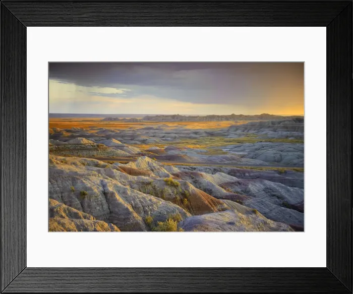 Framed Print : Badlands National Park, South Dakota, USA Framed Print : Badlands National Park, South Dakota, USA