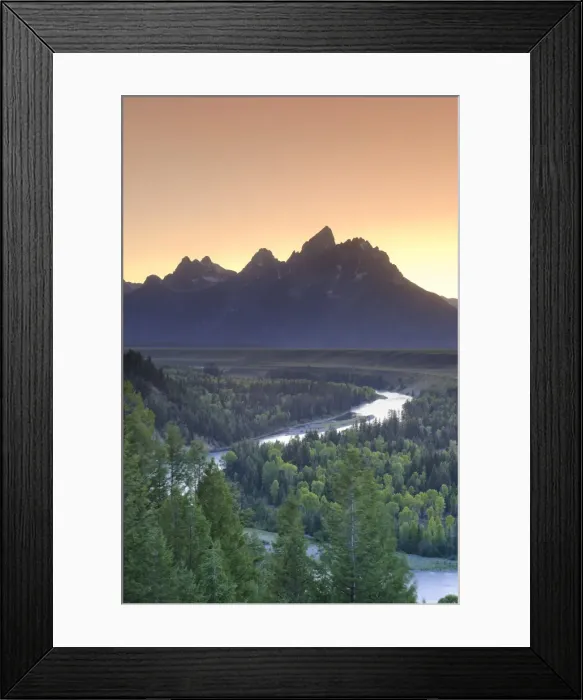 Framed Print : Snake River Overlook and Teton Mountain Range, Grand Teton National Park, Wyoming, USA Framed Print : Snake River Overlook and Teton Mountain Range, Grand Teton National Park, Wyoming, USA