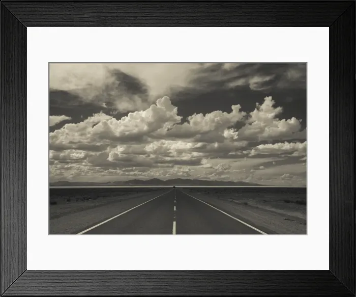 Framed Print : Argentina, Jujuy Province, Salinas Grande salt pan, RN 52 highway Framed Print : Argentina, Jujuy Province, Salinas Grande salt pan, RN 52 highway