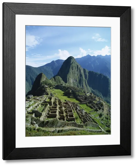 Framed Print : Peru, Cuzco, Machu Picchu Framed Print : Peru, Cuzco, Machu Picchu