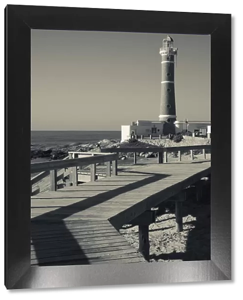 Uruguay, Faro Jose Ignacio, Atlantic Ocean resort town, village lighthouse
