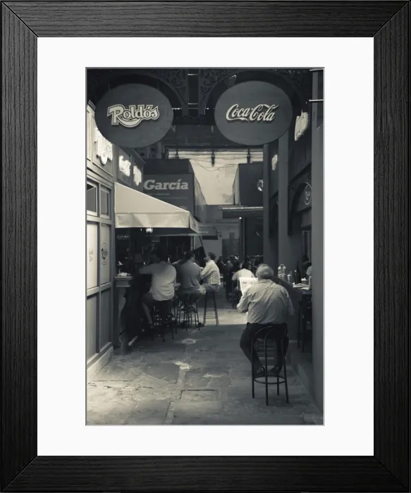 Framed Print : Uruguay, Montevideo, Mercado del Puerto, Parilladas grill restaurants, NR Framed Print : Uruguay, Montevideo, Mercado del Puerto, Parilladas grill restaurants, NR