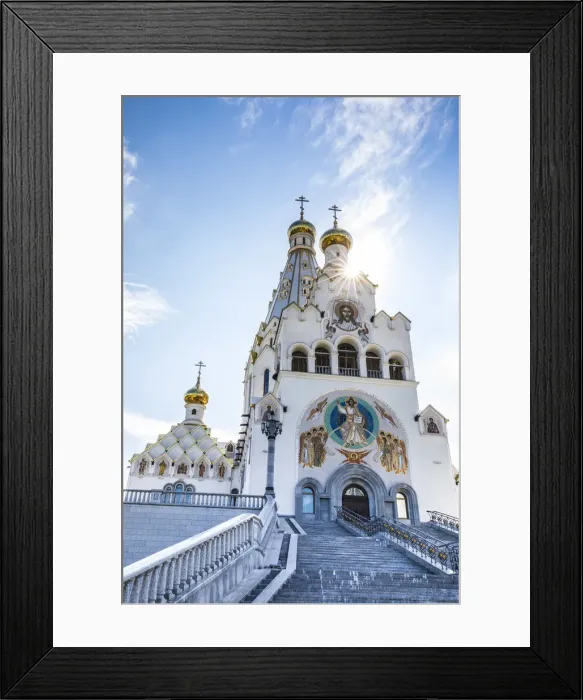 Framed Print : All Saints Church, Minsk, Belarus