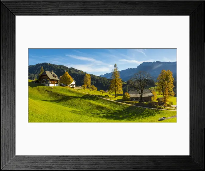 Framed Print : Emmental Valley, Berner Oberland, Switzerland Framed Print : Emmental Valley, Berner Oberland, Switzerland